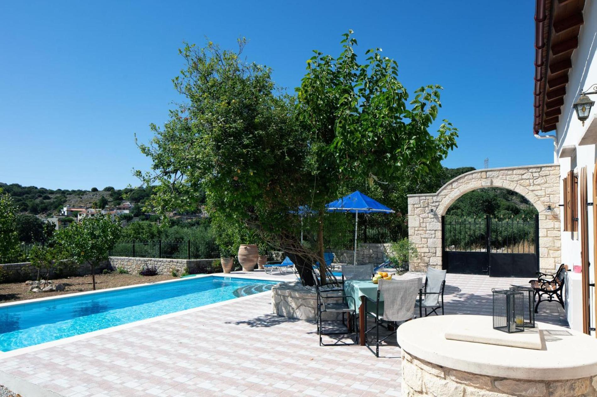 Silver Gem Villa With Private Pool Gerani Chanion Zewnętrze zdjęcie